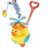 Push Toys - Kinder Little Yellow Enten Push Walker, Watteln von Action Toy...