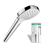 hansgrohe Handbrause Croma Select E, Duschkopf mit 3 Strahlarten,...