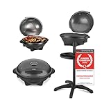 TZS First Austria 2in1 Elektrogrill & Tischgrill Elektrisch – extrem...