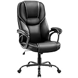 Yaheetech Chefsessel ergonomisch Bürostuhl Computerstuhl Hoher Rücken...