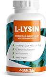 L-Lysin Tabletten 365x - optimal hochdosiert mit 2000 mg Lysin-HCL pro Tag,...