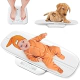 Grownsy Babywaage mit Abnehmbarem Tablett – Multifunktionale Waage für...