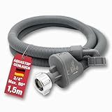 ELECTROHOGAR Aquastop Schlauch Waschmaschine und Spülmaschine, 1,5M | VDE...