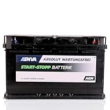 ENVA AGM80 Starterbatterie 80 Ah 800 A