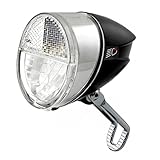 nean LED Dynamo Fahrradlicht 30 LUX mit Lichtautomatik, Standlicht und...