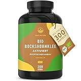 Bio Bockshornklee - Big Pack: 300 Bockshornkleesamen-Kapseln (650mg) -...