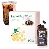 Bubble Barista Bubble Tea Instant Tapioka Perlen Set (10x Packungen) -...