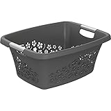 Rotho Flowers Wäschekorb 25l mit 2 Griffen, Kunststoff (PP) BPA-frei,...