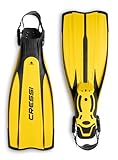 CRESSI Tauchen Flossen Pro Light, gelb, XS-S