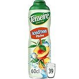 Teisseire Getränke-Sirup Pfirsich Tee 600ml - Sirup der genauso schmeckt...