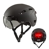 GOOFF Pilot S-Pedelec Helm in Schwarz - Schutz für schnelle E-Bike Fahrten...