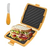 harupink Mikrowellen -Sandwichhersteller Wireless Mikrowave Toaster...
