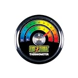 Exo Terra Thermometer, analoges Thermometer, zur Platzierung im Terrarium,...