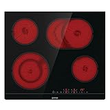 Gorenje ECT 643 BSC Kochfeld Elektro / 60 cm / Zweikreiszone / Bräterzone...