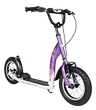 BIKESTAR Roller Kinderroller Tretroller Kickscooter mit Luftreifen für...