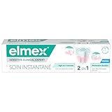 ELMEX - Sensitive Instant Care Fluorid Zahnpasta - Langanhaltender Schutz...