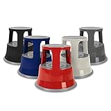 Floordirekt Rollhocker, Tritthocker, Elefantenfuß - Hocker aus Stahl bis...