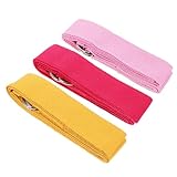 Abaodam 3 Stück Yoga-gurt Fitnessband Fitnessbänder Träger Für Yoga...