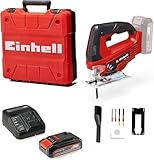 Einhell Akku-Stichsäge TC-JS 18 Li (1x2,5 Ah) Power X-Change (Li-Ion, 18...