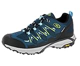 Brütting Damen Expedition Walkingschuhe, Marine Blau Lemon, 39 EU