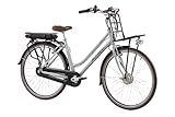 F.lli Schiano Women's E-Ville E-Bike, Weiß, 28 Zoll