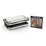 Tefal OptiGrill 2in1 XL Kontaktgrill, Aufklappbar, Tischgrill, 12...