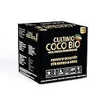 Cultimo Coco Bio Shishakohle 1KG | 100% Natur Kokoskohle | Organic Bio |...
