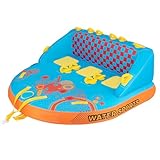 GYMAX Fun-Tube für Boot, aufblasbare Towable-Couch für 2/3 Personen,...