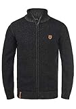 Indicode IDAndy Herren Strickjacke Cardigan Grobstrick Pullover mit...