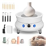 Aomdom Elektrisch Töpferscheibe,15CM Töpferscheibe mit Einstellbarer...