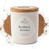 POTLUCK | Brotback Gewürz | Gewürzzubereitung im Keramiktopf | 50g |...