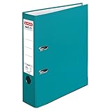 Herlitz 50015931 Ordner 'maX.file' protect, A4, 8 cm Caribbean Türkis