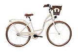 Goetze Style 28 Zoll Damen Citybike, 18 Zoll Rahmen, Tiefeinsteiger, 3-Gang...