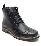 Crick Herren Dixon Biker Boots, Black, 43 EU