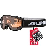 ALPINA PINEY - Beschlagfreie, Extrem Robuste & Bruchsichere Skibrille Mit...