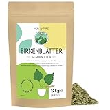 Alpi Nature Birkenblättertee 125g, Birkentee, Birkenblätter geschnitten,...
