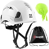 HEARMOR Höhenarbeiten Industriehelm Erwachsene Bauhelm ABS Schutzhelm...