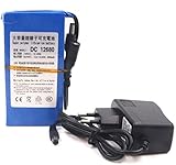 ele ELEOPTION Wiederaufladbarer Lithium-Ionen-Akku 12 V 6800 mAh für...