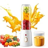 Tragbarer Mixer Smoothie Maker to go, 500ml Portable Blender Mixer mit...