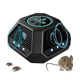 Ultraschall Maus und Ratten 360°,4 Funktionsschalter,Schädlingsvertreiber...