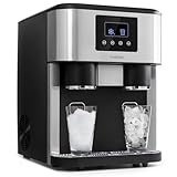 Klarstein Eiswürfelmaschine Klein, 1,8L Eiswürfelbereiter,...