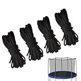 Trampolin Netz Verbindungsseil, 4Stück Trampolin Netz Schnüre,...
