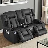 Relaxsessel Fernsehsessel mit Liegefunktion,Kinosessel 2 Sitzer Sofa...