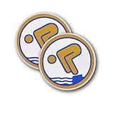 2er Sets zum Aufnähen (Gold)