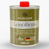 Rocketchair Leinölfirnis 1L - Natürliches Premium Holzöl für innen &...
