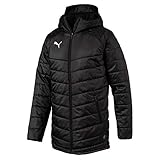 PUMA Herren Liga Sideline Bench Jacket Jacke, Black White, M