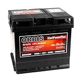 ORBIS StartPowerPlus 12 V 52 Ah Autobatterie – wartungsfreie...