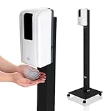 KRIEG Hygienestation mit Sensor I Anthrazit I Kontaktlos Hygienestation...