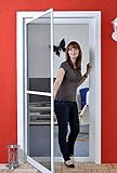 Premium Slim PLUS Fliegengitter für Tür bis max. 113 x 233 cm | mit...