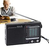 Kleines und tragbares AM/FM-Radio – Kompaktes Radio mit leistungsstarkem...